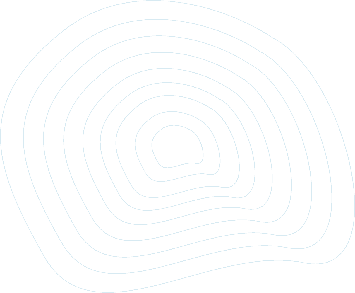 A series of concentric, wavy lines forming an abstract pattern resembling a contour map with a hollow center, akin to the seamless efficiency of IT support in Contra Costa County. The lines vary slightly in thickness and are evenly spaced in a radial fashion on a plain background.